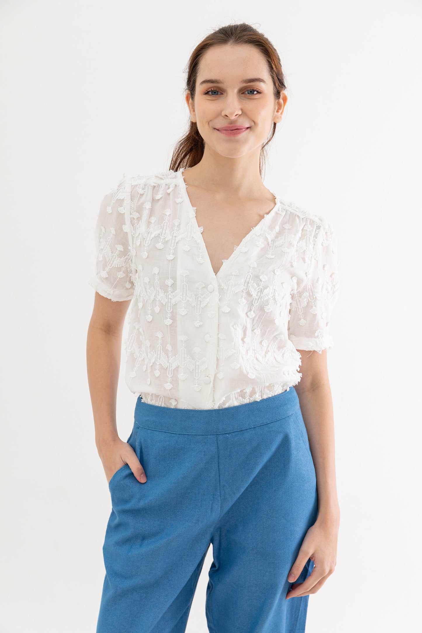Claire Voile Blouse