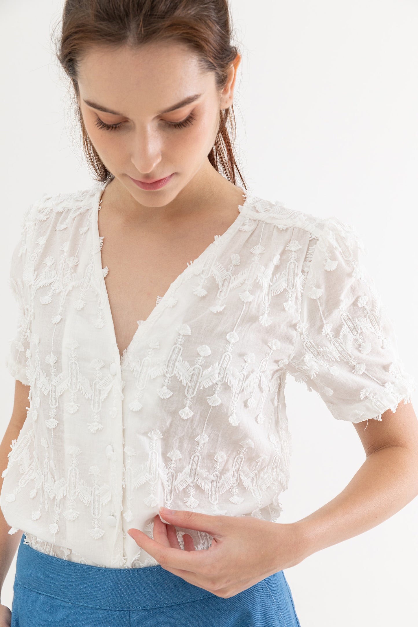 Claire Voile Blouse
