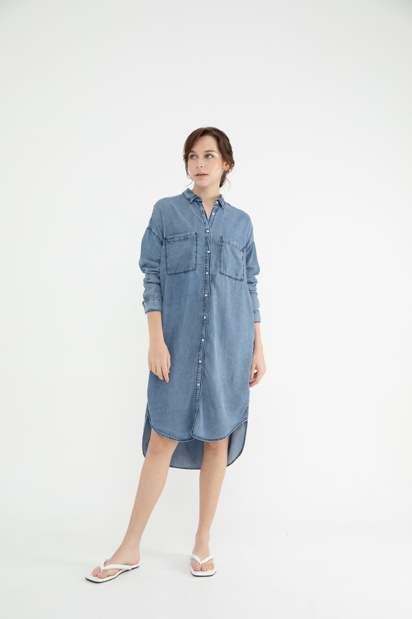 Jones Denim Shirt Dress