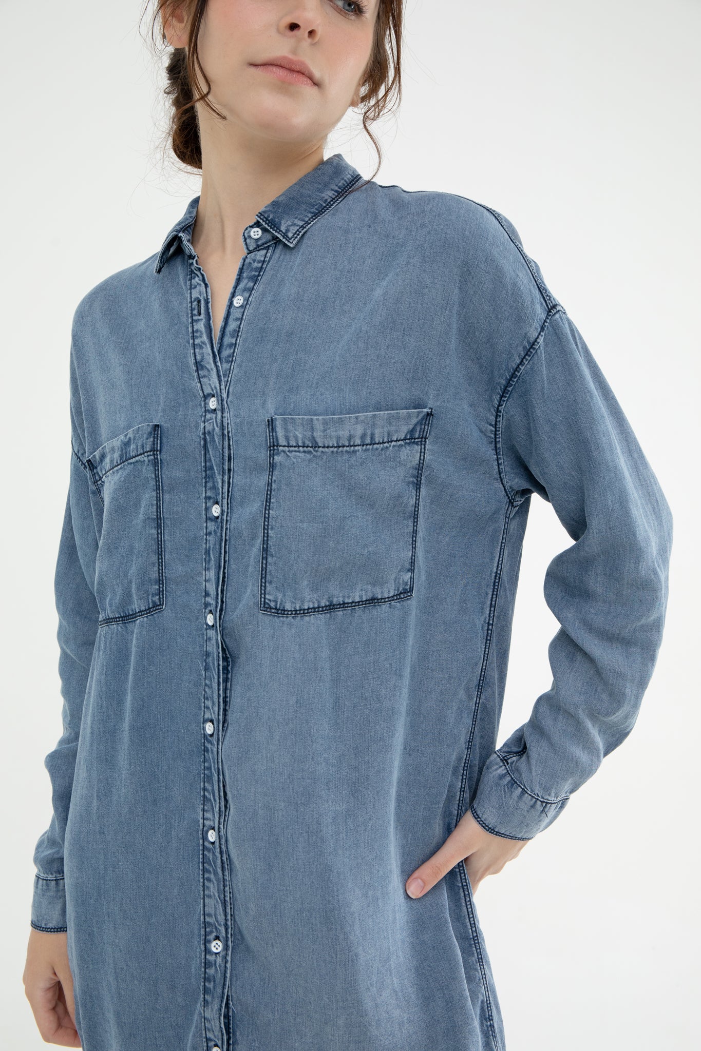 Jones Denim Shirt Dress