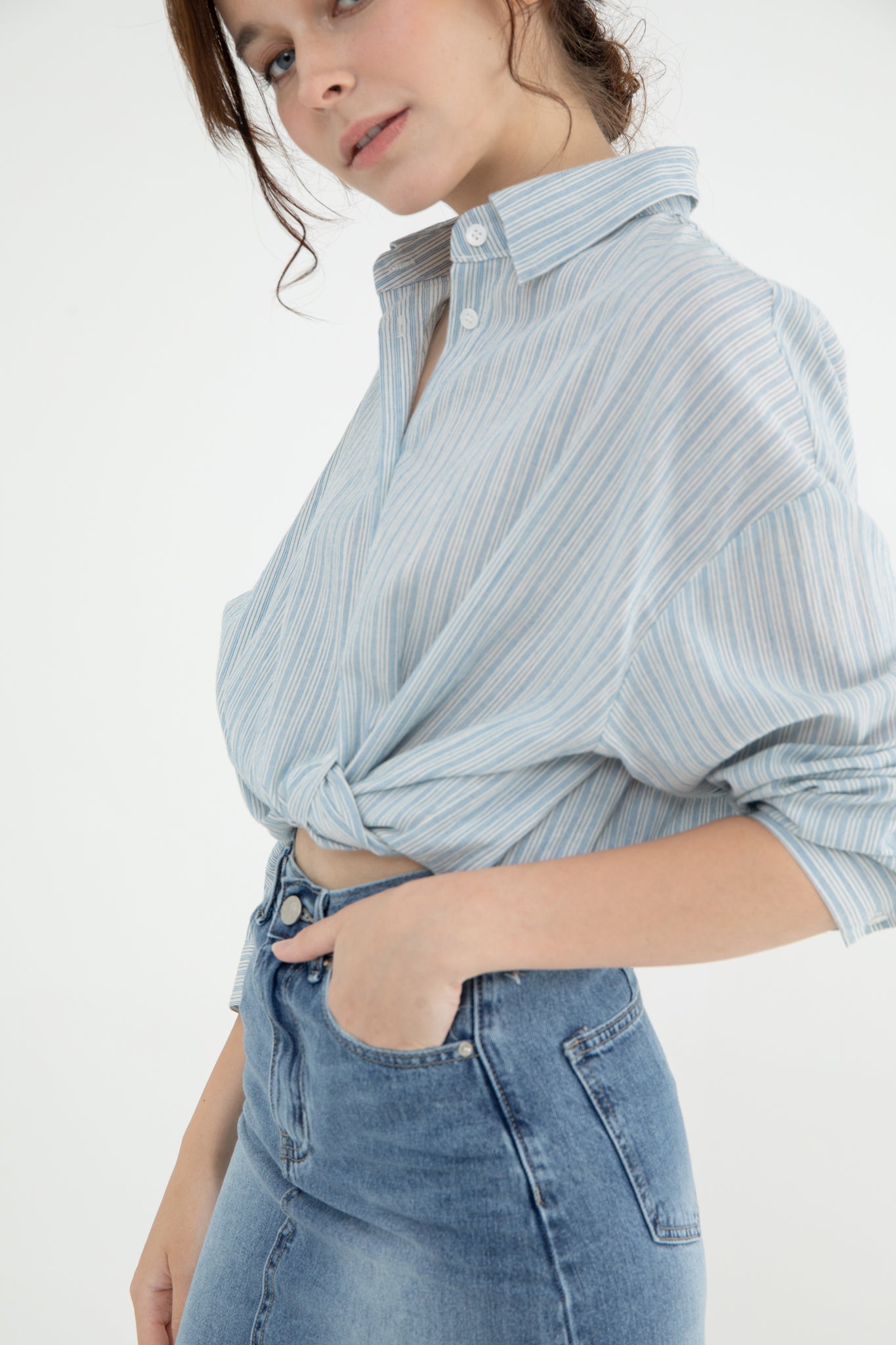Clara Striped Shirt
