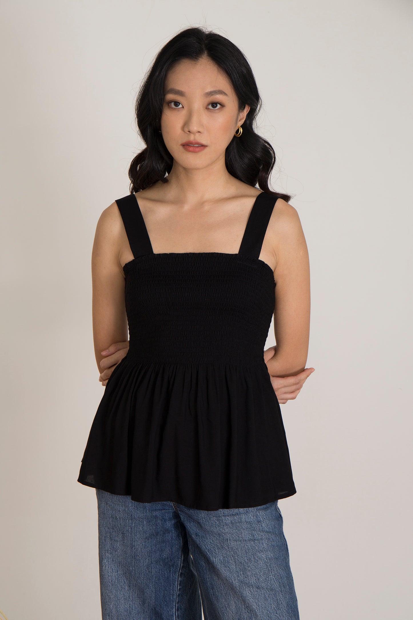 Cameron Smocked Top