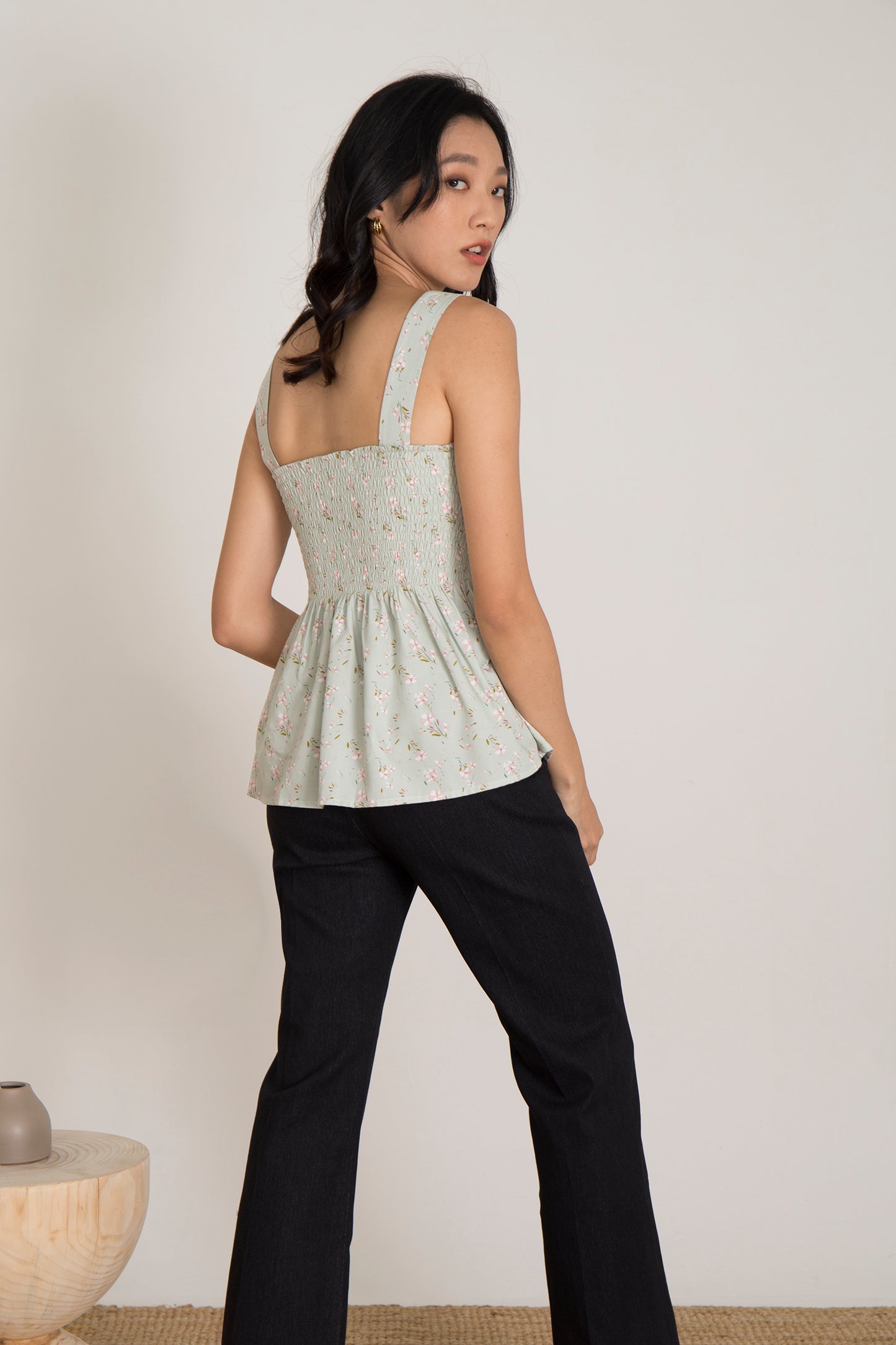 Cameron Smocked Top