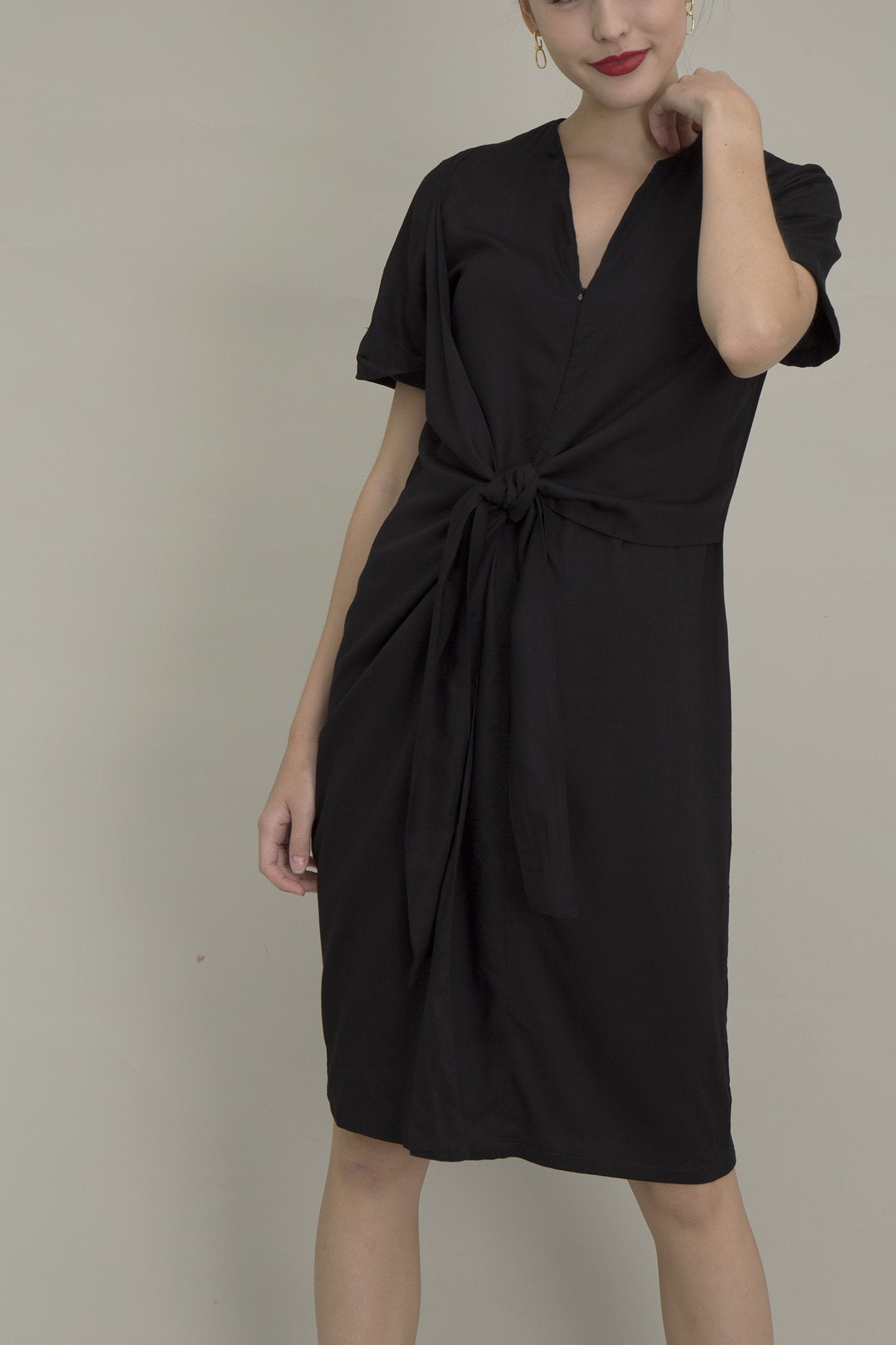 Julia Front Knot Dress