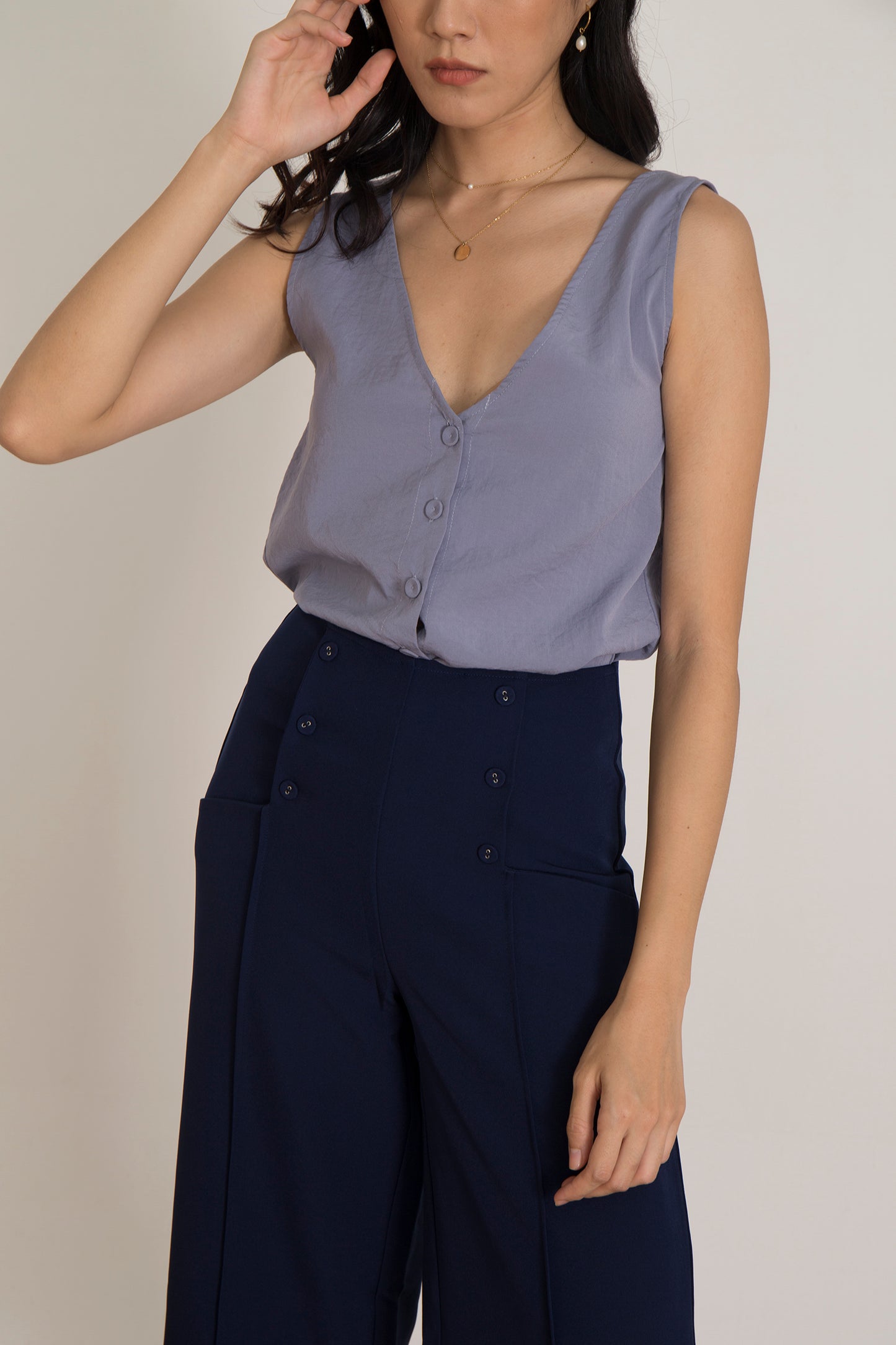 Keiko Vest Blouse