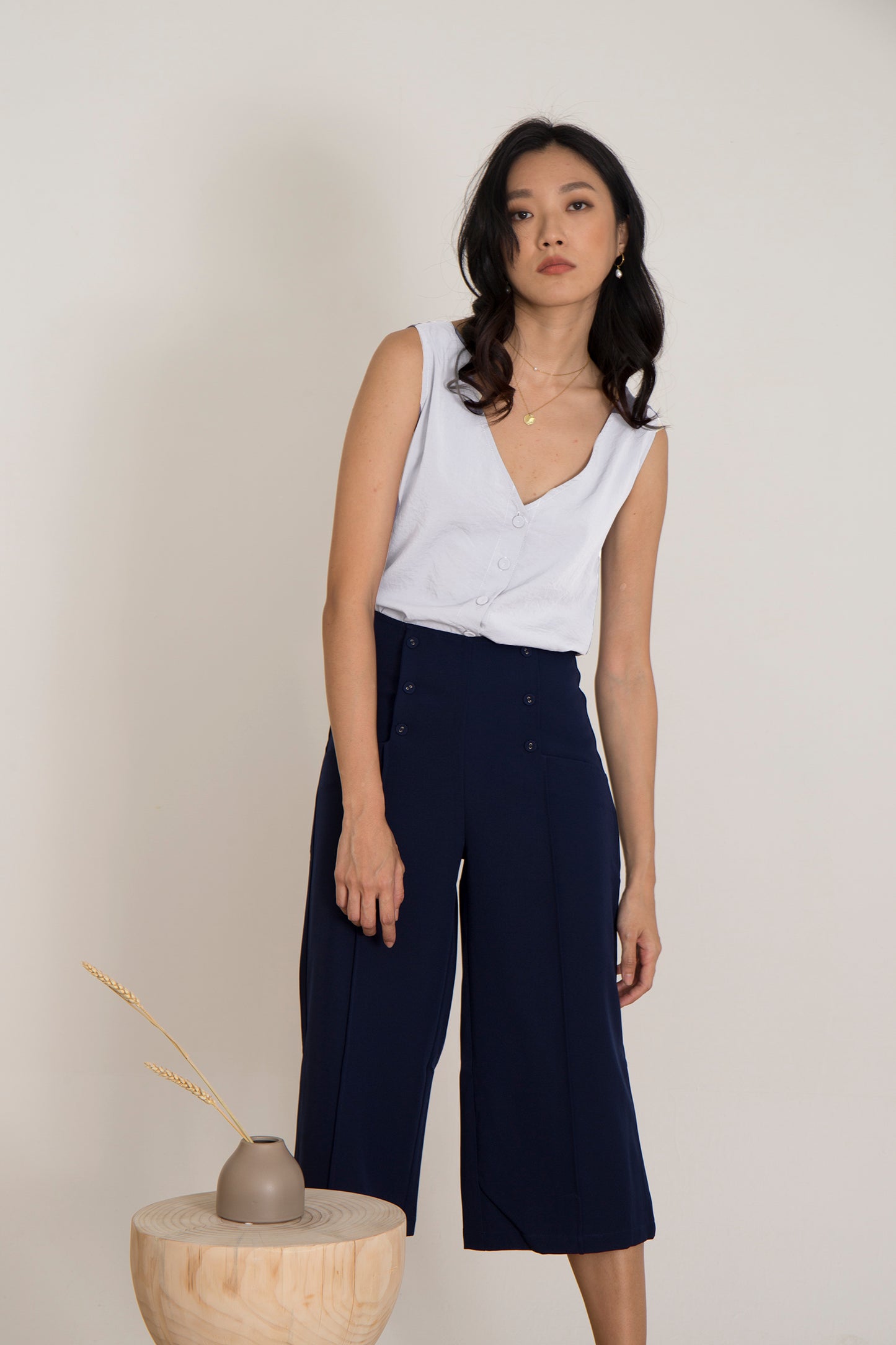Keiko Vest Blouse