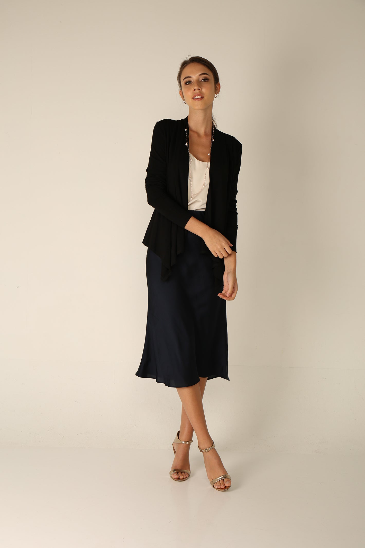 Margot Drape Cardigan