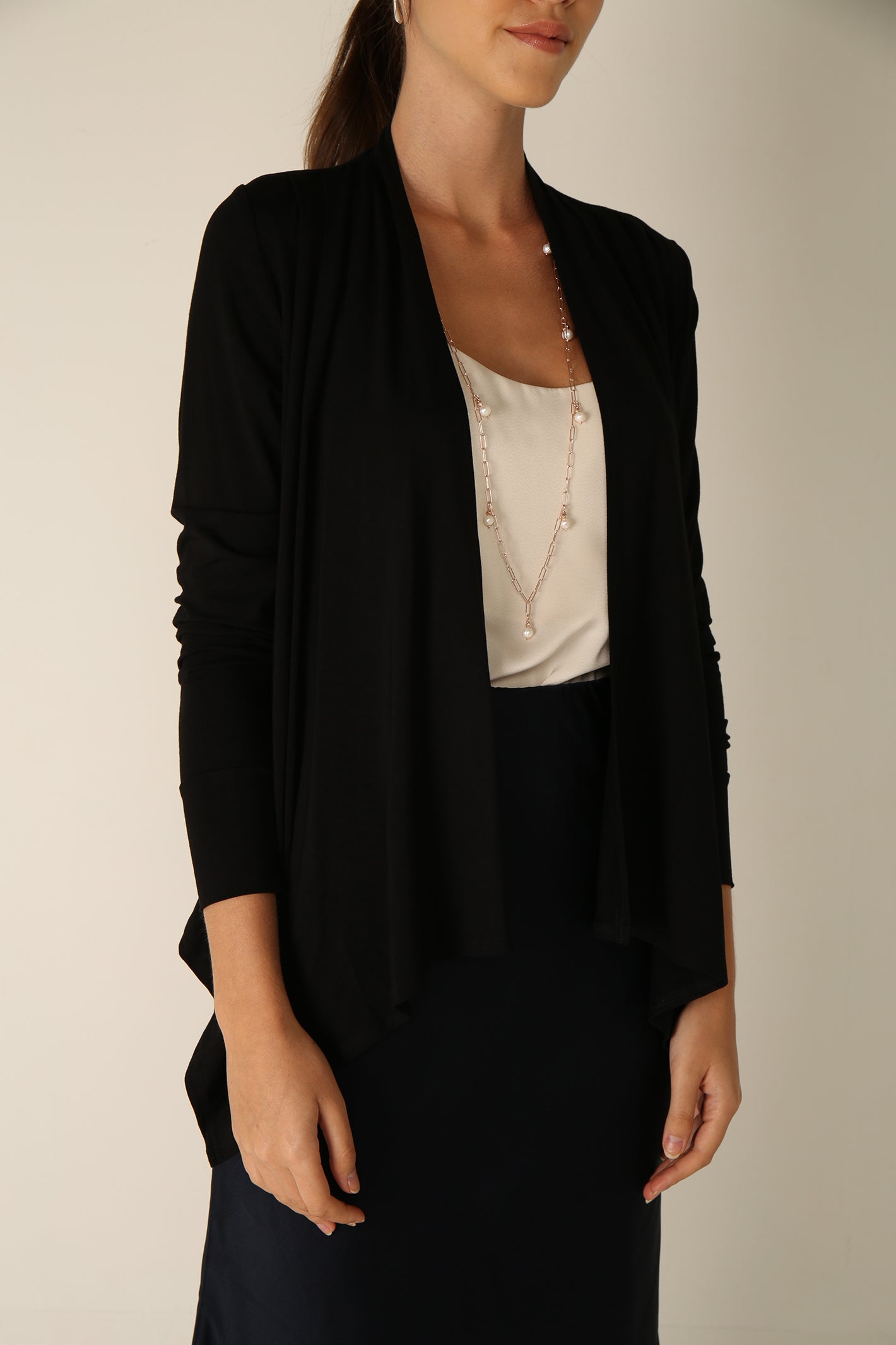 Margot Drape Cardigan