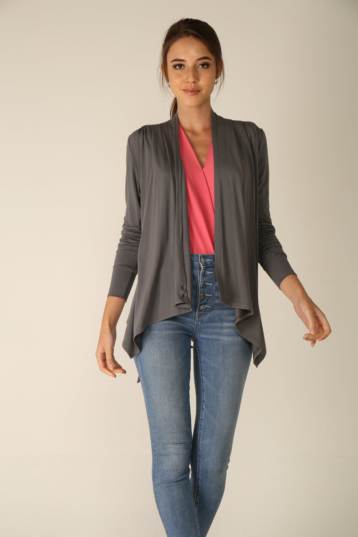 Margot Drape Cardigan