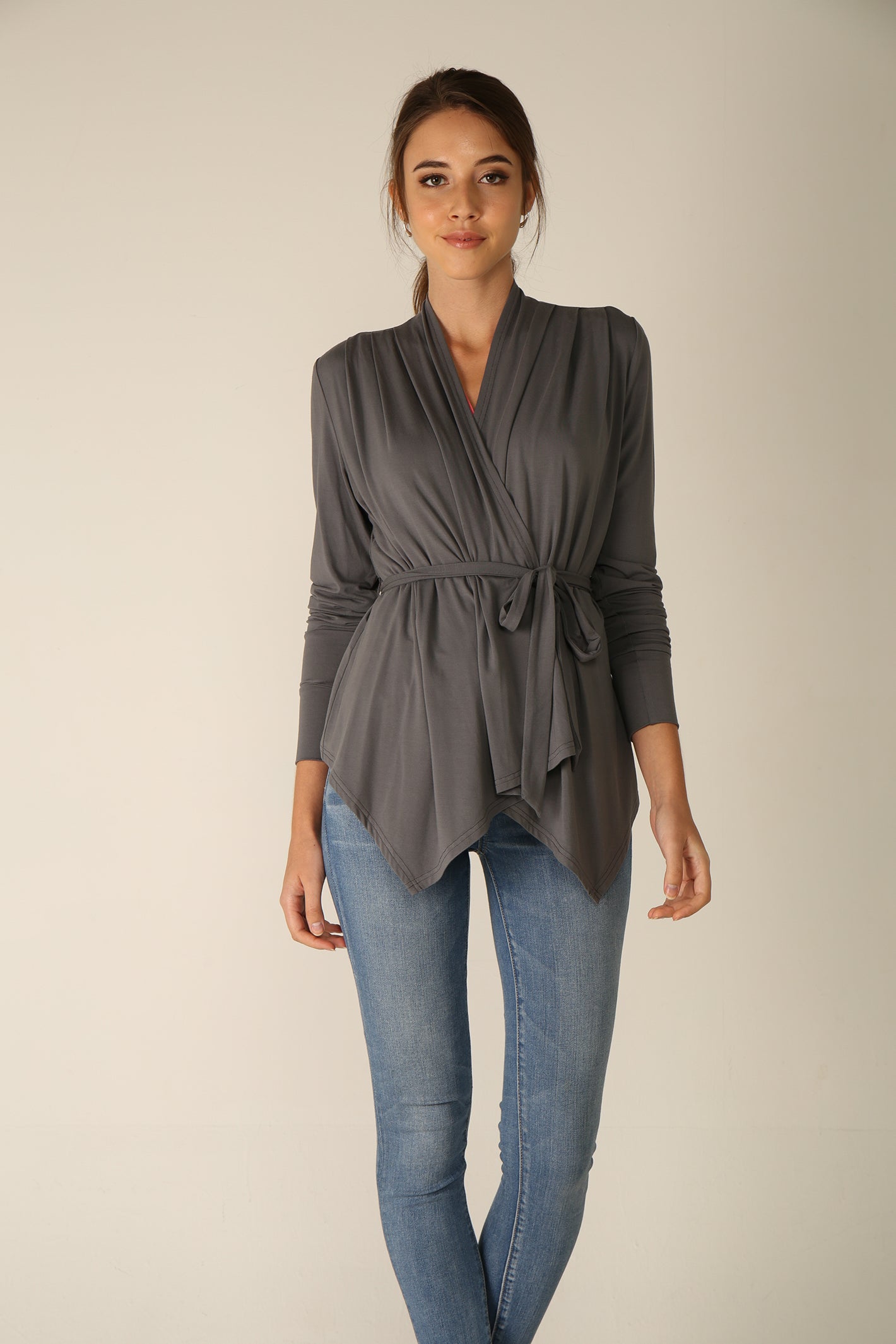 Margot Drape Cardigan