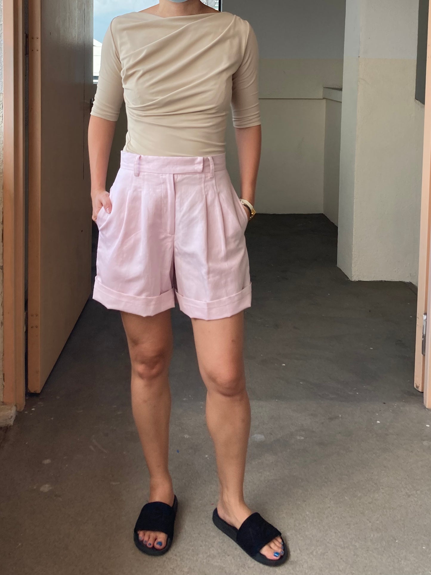 Reese Short Sleeve Drape Top