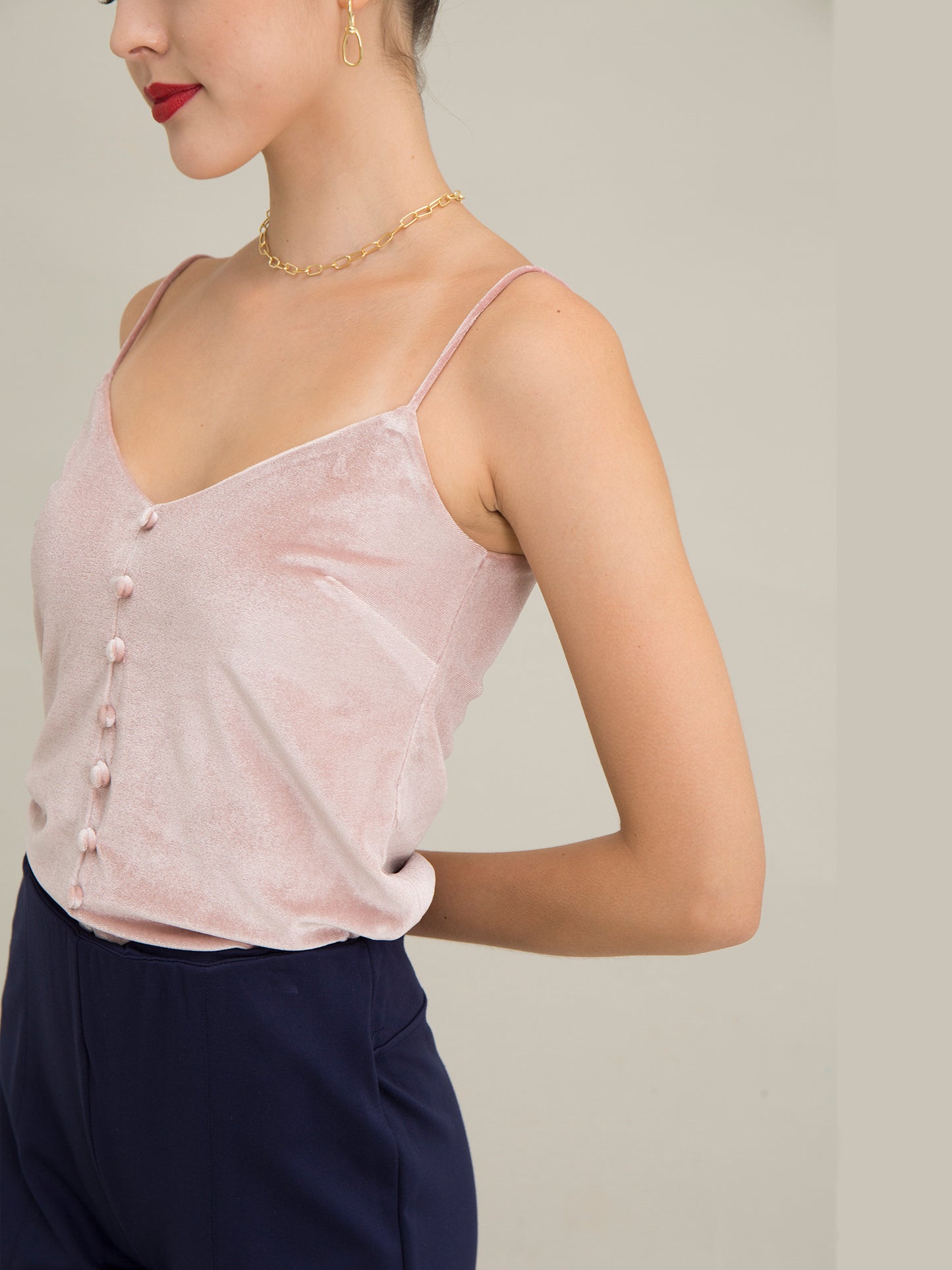 Rachel Velvet Camisole