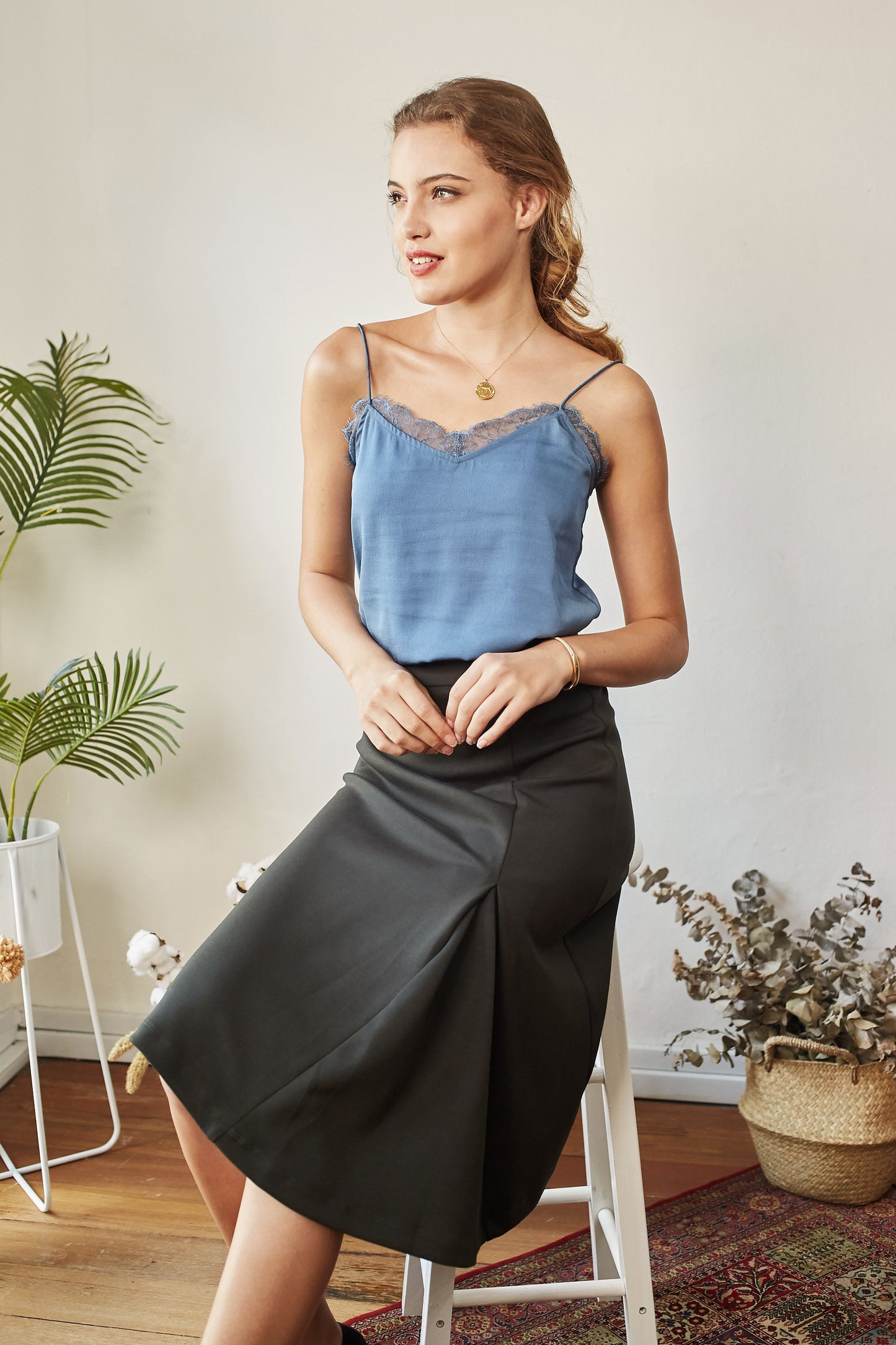 Sarah Midi Skirt
