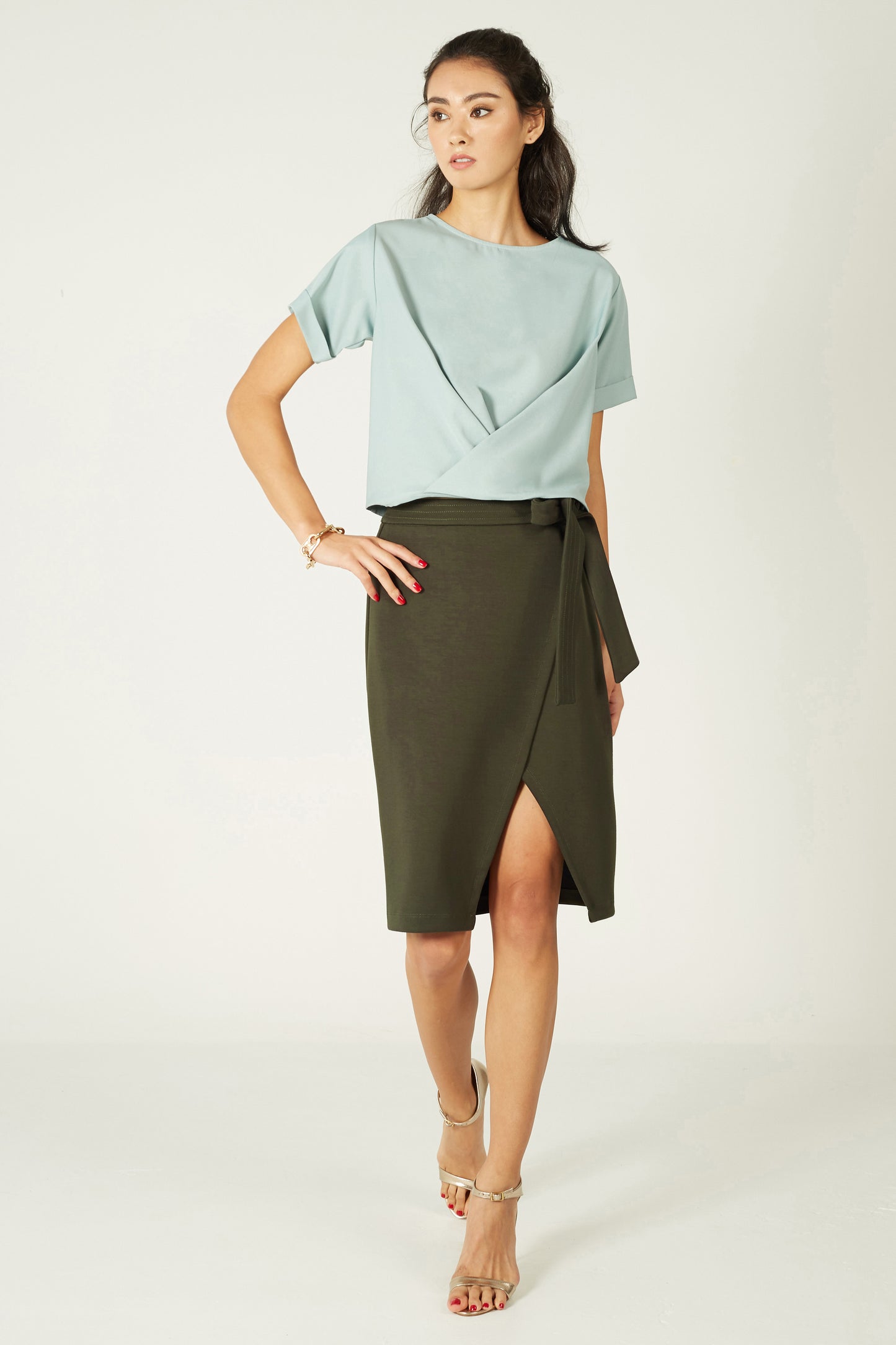 Lea Twist Top