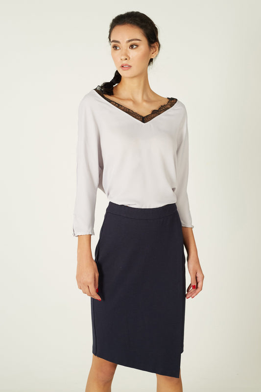 Nina V-Back Top