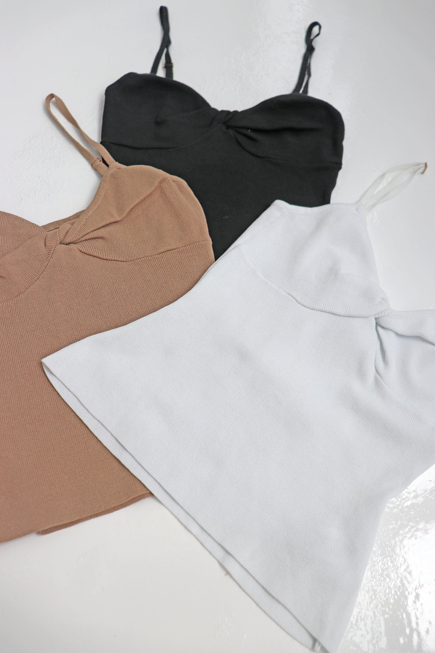 Sandy Front Twist Camisole