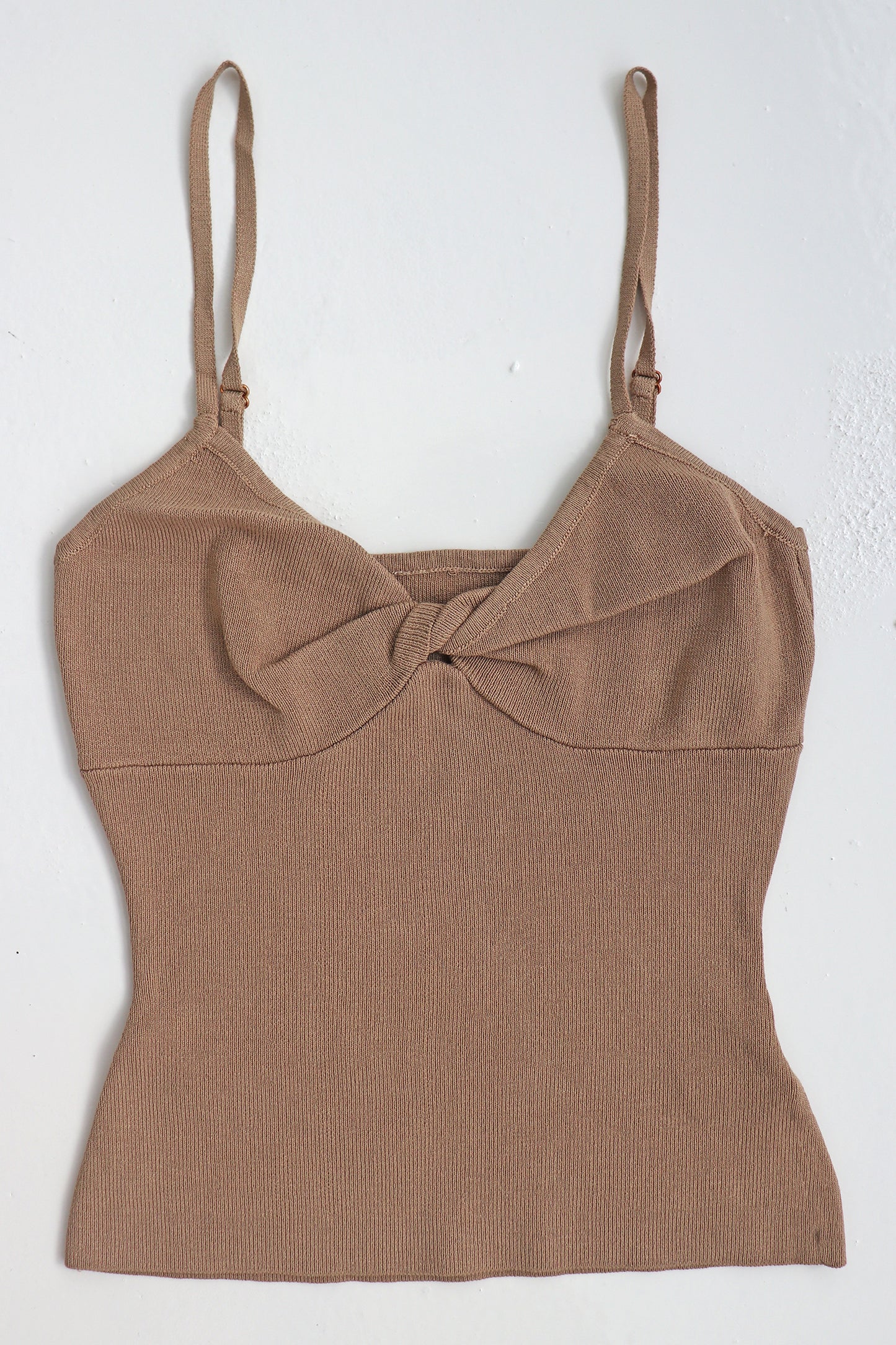 Sandy Front Twist Camisole