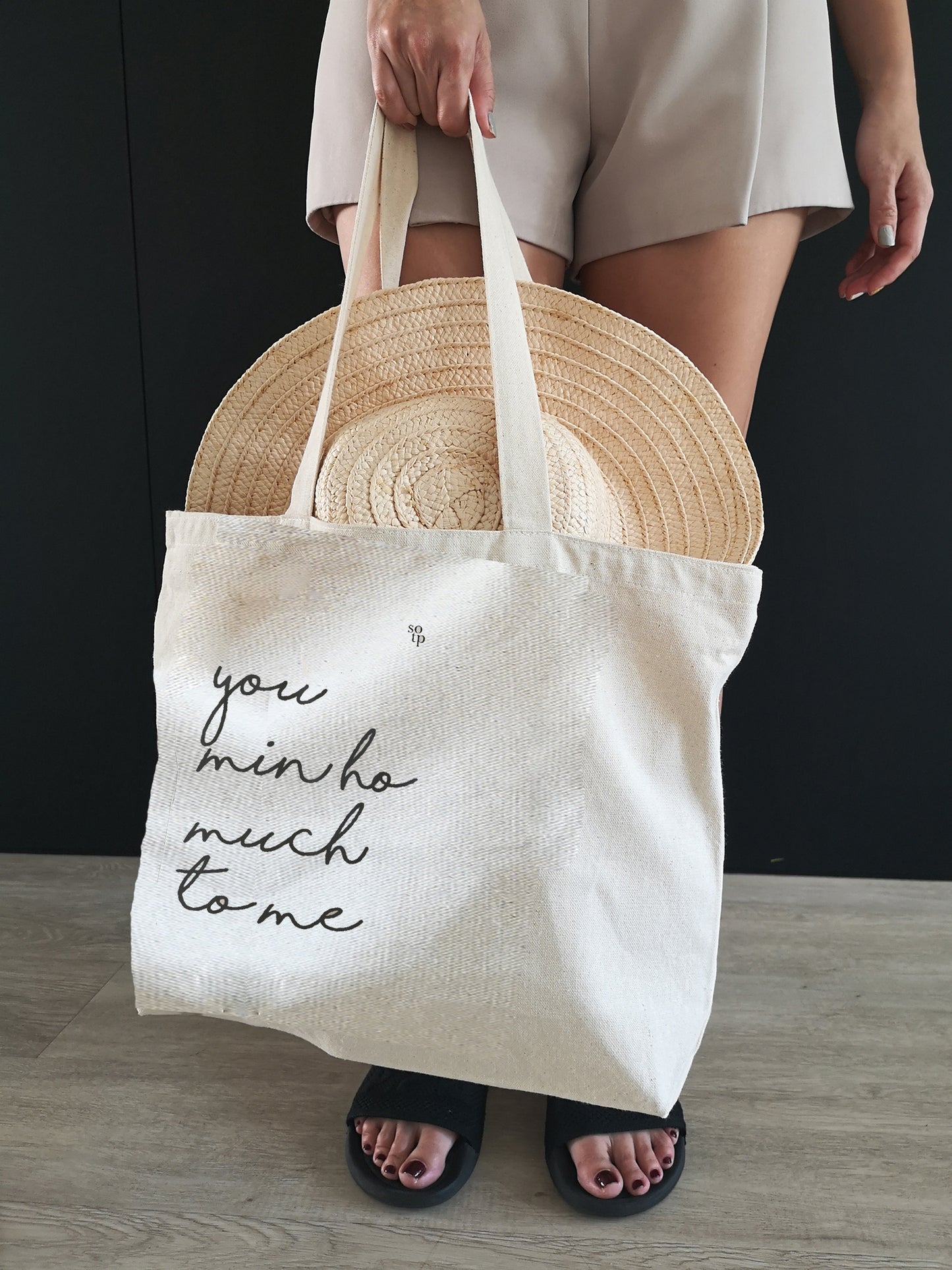 Oppa Tote Bag - You Min Ho Much to Me