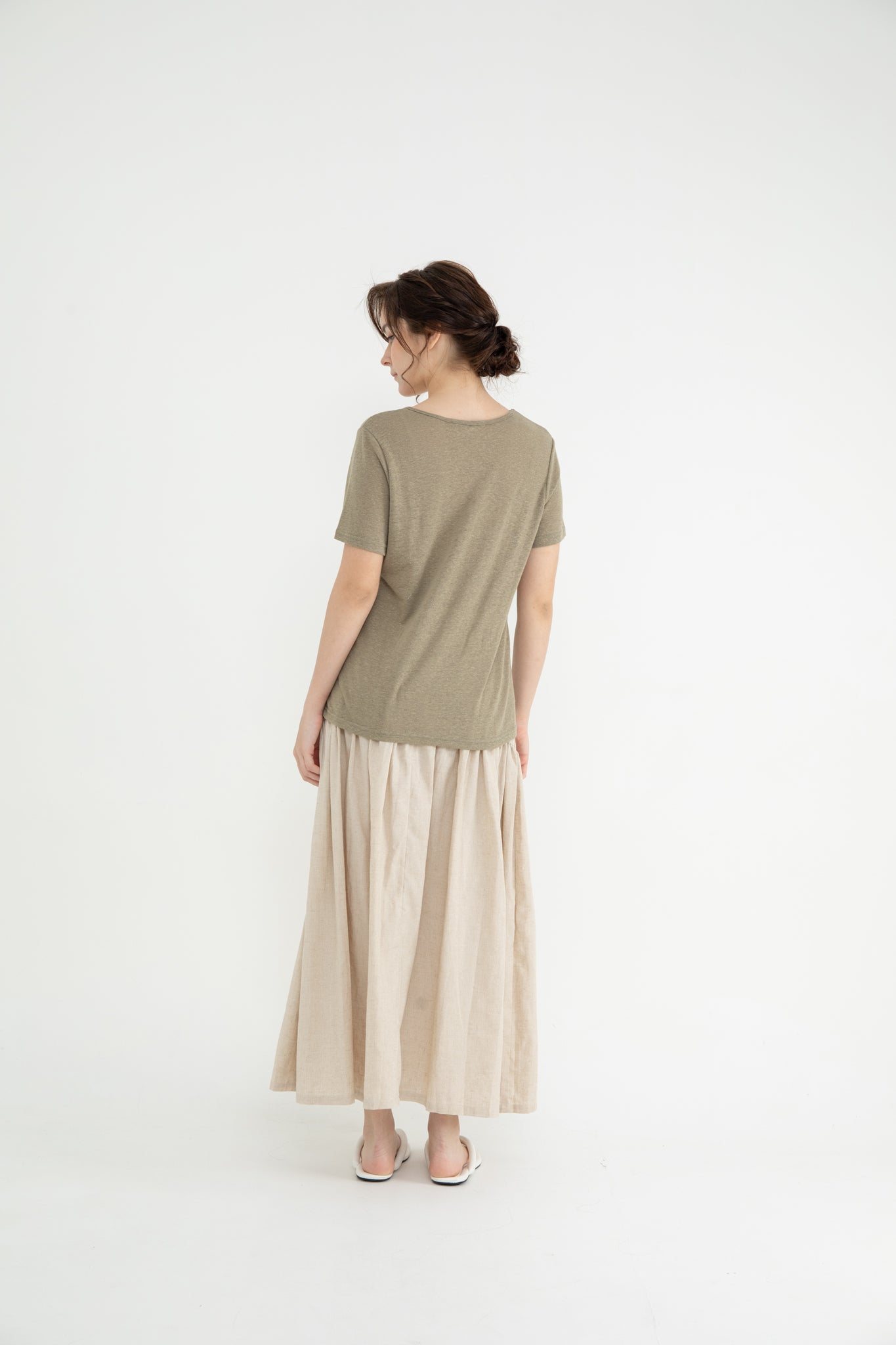 Vicki Textured V Neck Tee (Bundle)