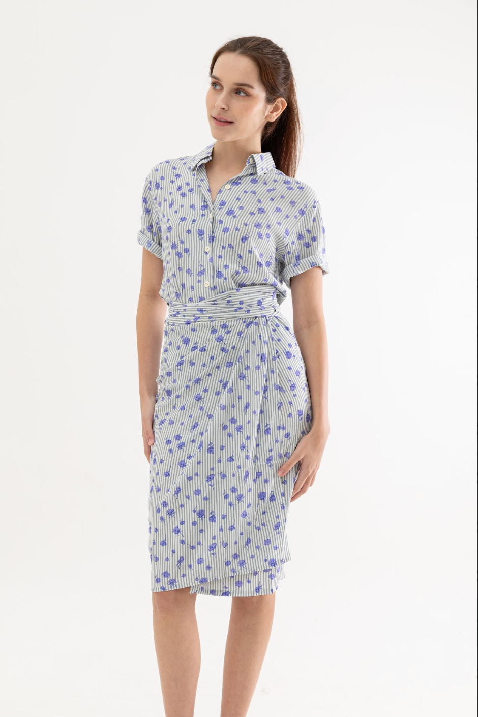 Troye Shirt & Shaun Skirt Twin Set
