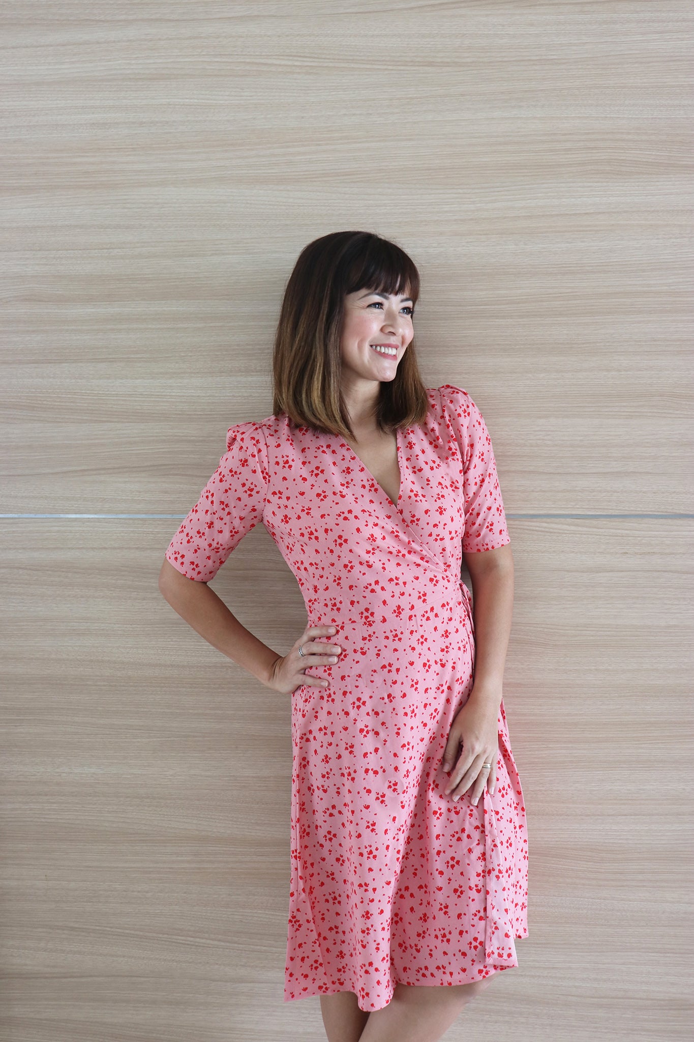 Alyssa Wrap Dress