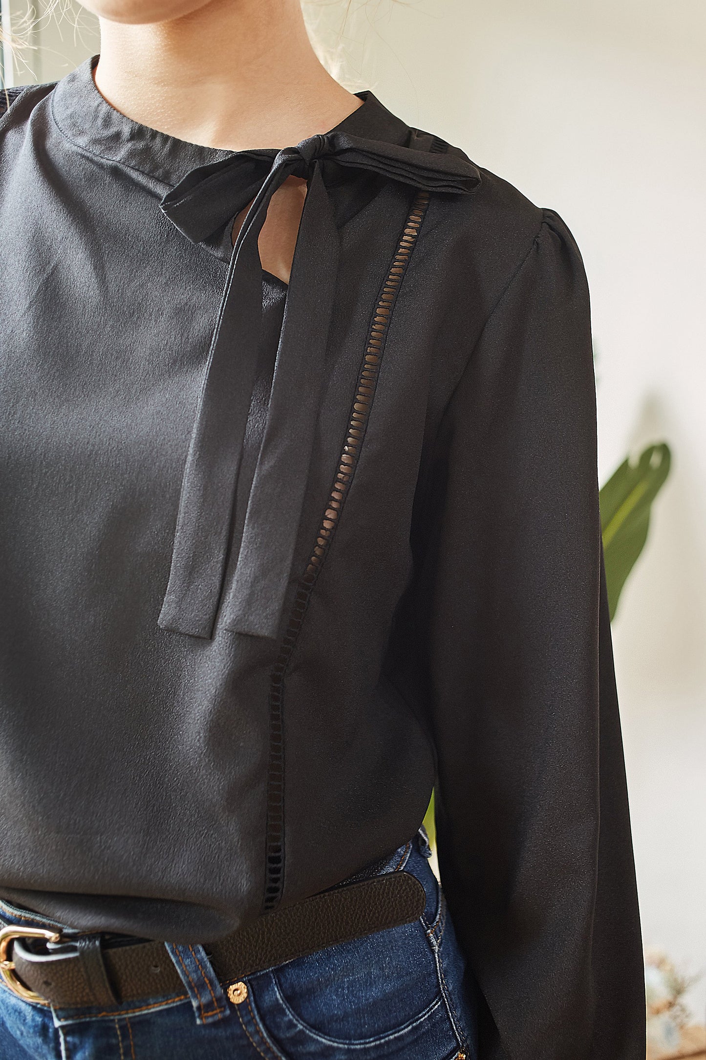 Camille Bow Blouse