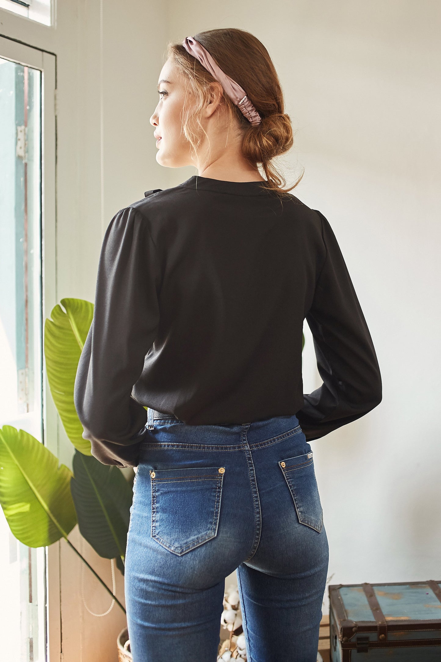 Camille Bow Blouse