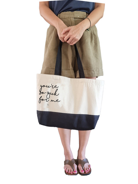 Maknae Tote Bag - You are so Guk for me