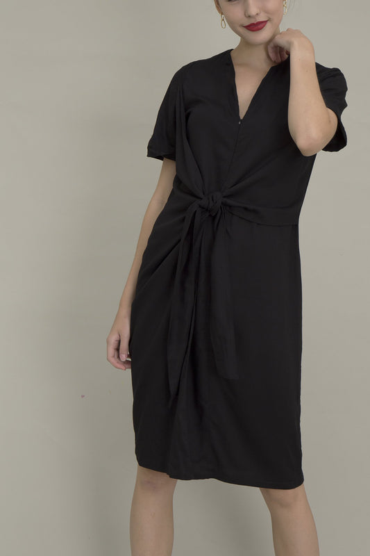 Julia Front Knot Dress