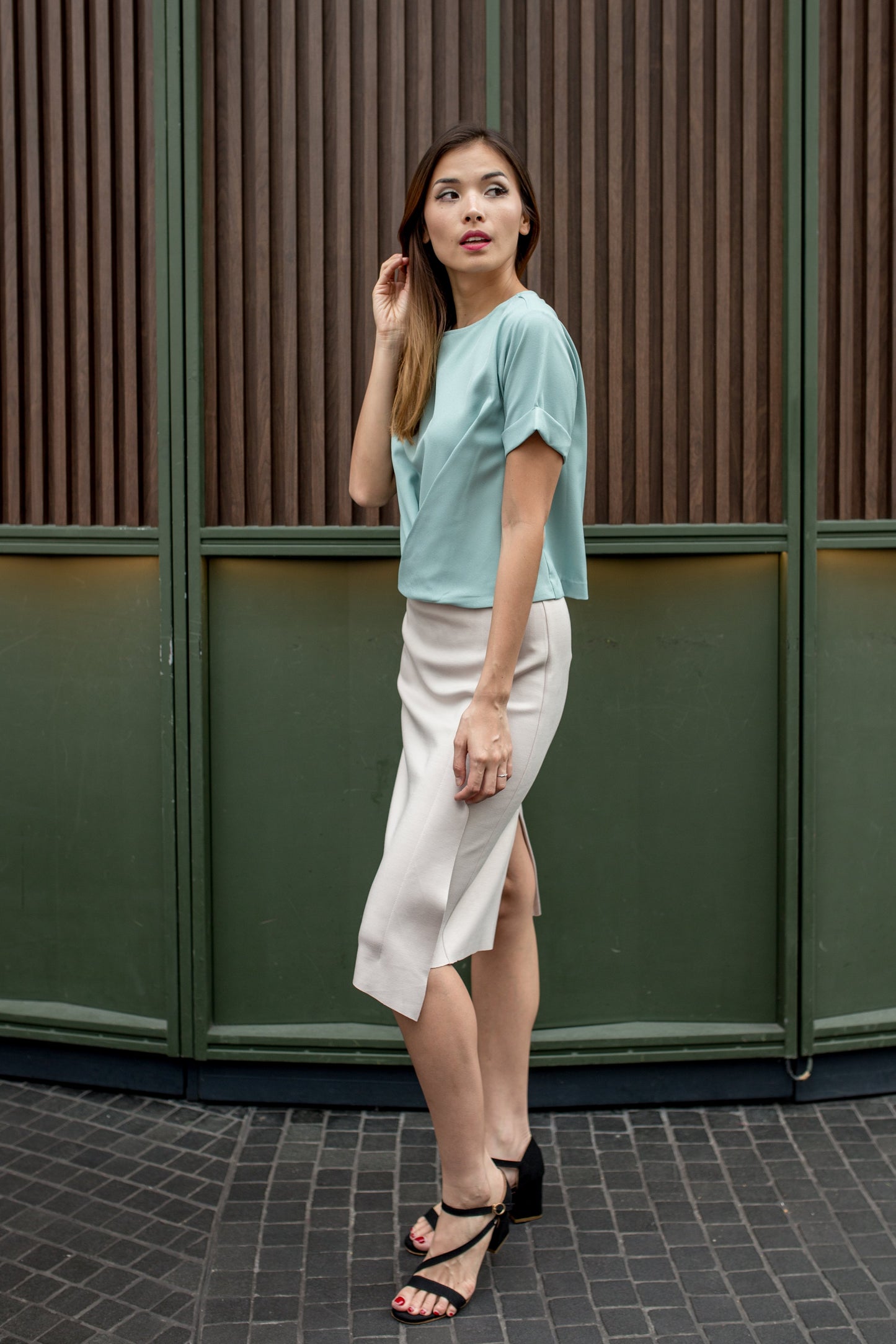 Morgan Fold Skirt