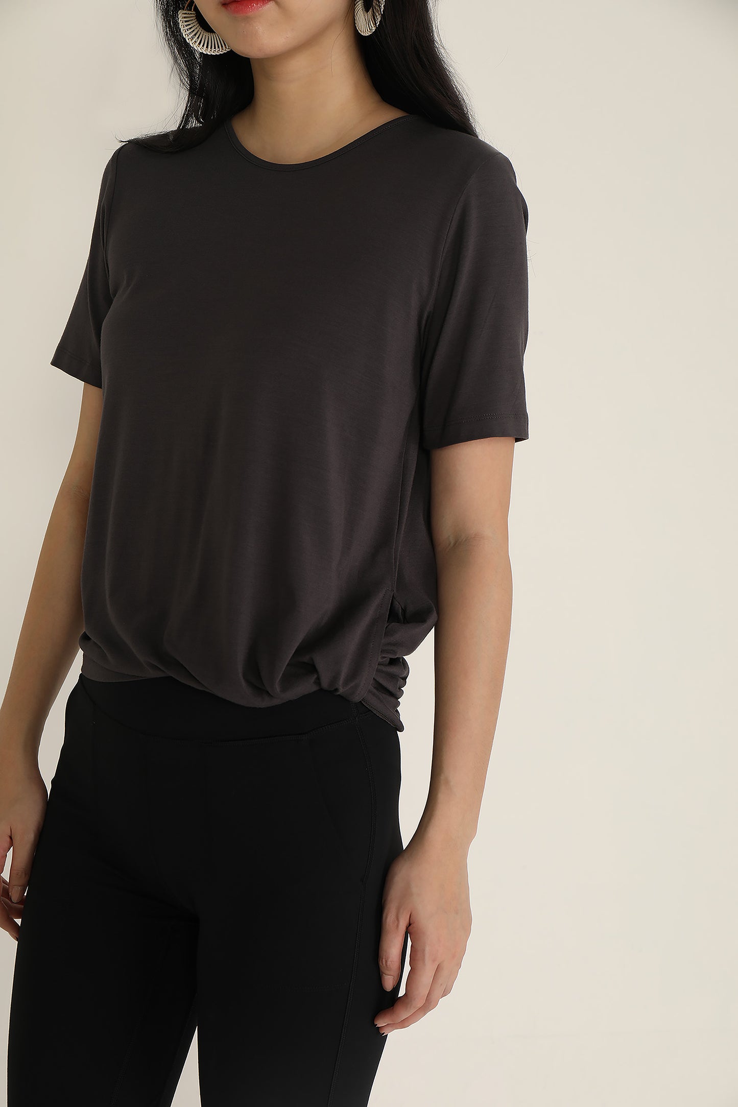 Niki Knotted Side Tee