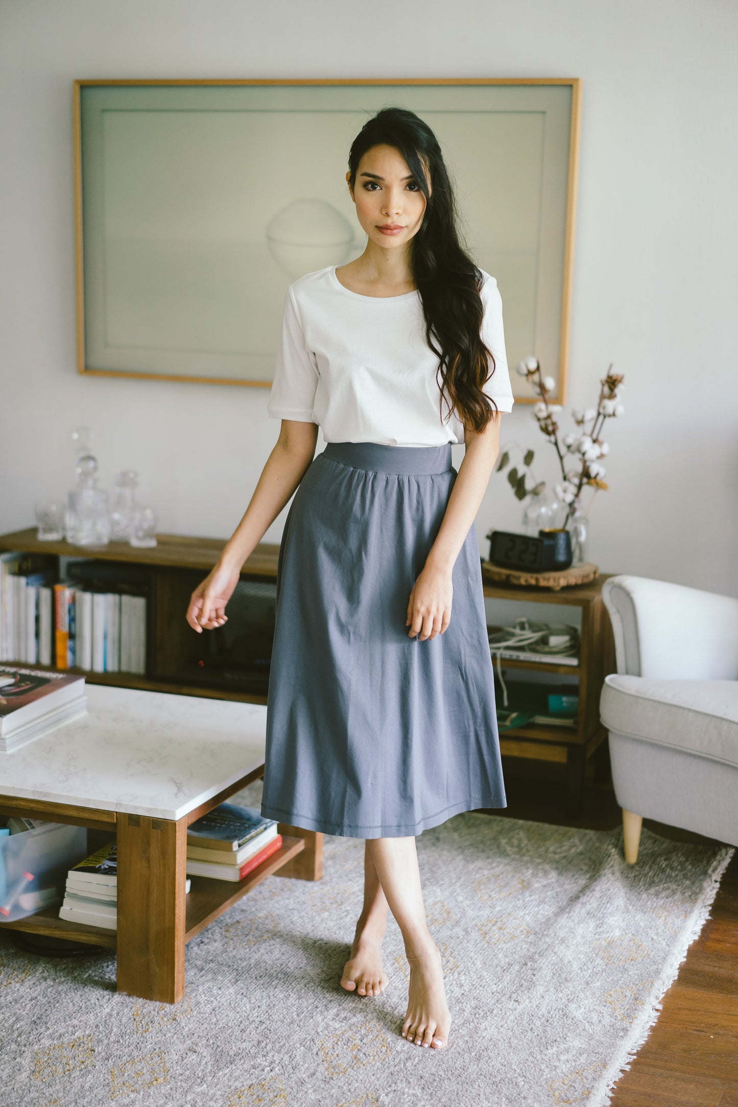 Gemma Knee Length Skirt
