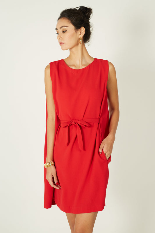 Cheng Cape Dress