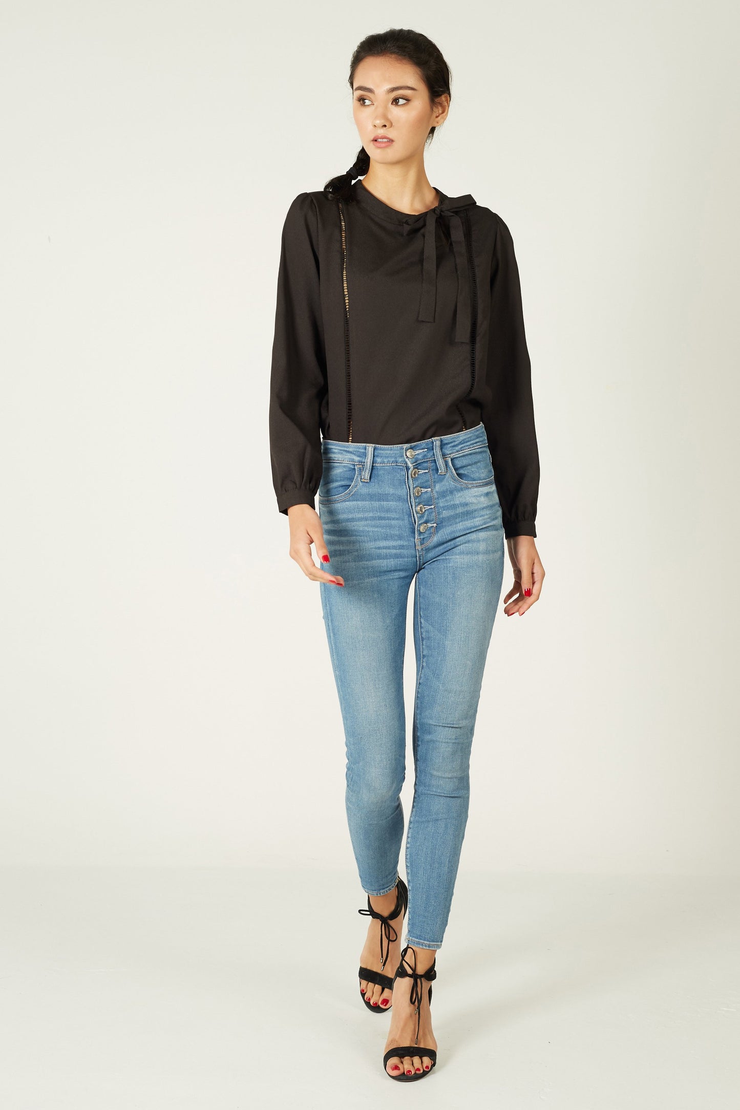 Camille Bow Blouse